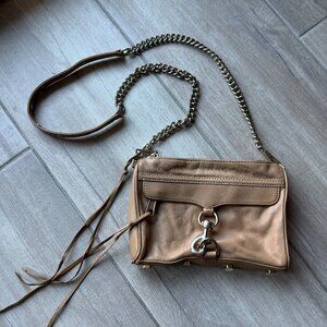 Rebecca Minkoff Mini Mac bag - Almond/Gold